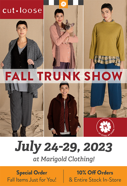 Cut Loose Fall Trunk Show July 24-29