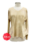 Cynthia Ashby TILDA LONG SLEEVE V NECK - Originally $229