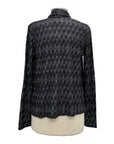 Foil LOOMINARY MERINO CROP CARDI