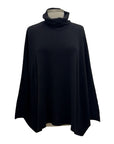 Amazing RIB SLEEVE MOCK SWEATER