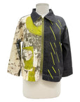 Andrea Geer DENIM PRINT JACKET