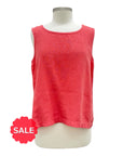 Fenini LINEN BOXY TANK - Originally $99