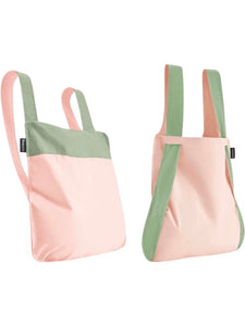 Notabag TWO WAY  OLIVE AND ROSE