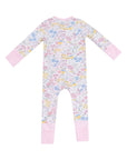 Angel Dear VIOLA FLORAL 2WAY ZIP ROMPER