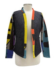 Andrea Geer 2 POCKET SHORT QUILT JACKET