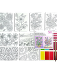 ooly WATERCOLOR FLOWER GARDEN KIT