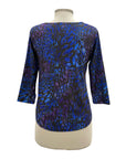Sympli PRINT GO TO 3/4 SLEEVE SHORT