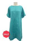 Cut Loose SHORT SLEEVE RELAXED LINEN DRESS Originally $139