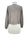 Amazing 2 PKT CARDI SWEATER POOK CROP