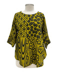 Yasuko MIX PRINT BLOUSE
