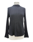 MIchael Stars MOCK RIB LONG SLEEVE TOP ASHER