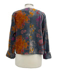 Little Journeys ROSE STITCH VELVET JACKET