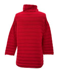 Olivia by Habitat RIB DIAGONAL TURTLENECK SWEATER
