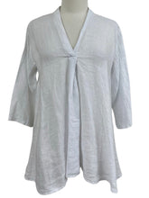 Load image into Gallery viewer, Suzy D London LINEN SWING TOP - ORIGINALLY $129
