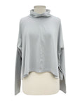 Bryn Wallker BAMBOO TAOS MOCK LONG SLEEVE TOP - ORIGINALLY $139