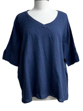 Load image into Gallery viewer, Cut Loose CROSSHATCH ONE SIZE TOP - ORIGINALLY $99
