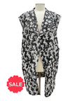 Moonlight JACQUARD LONG VEST - Originally $219