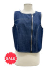 Ozai N Ku DENIM VEST- Originally $179