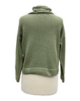 Red Thread LONG SLEEVE CROP MOCK SWEATER LILY