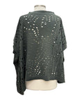 Moyuru OVERSIZE HOLEY SLOUCH SWEATER