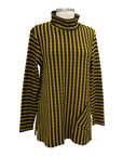 Fenini STRIPE ONE POCKET MOCK