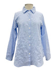 FH Clothing Company STRIPE BOYFRIEND SHIRT