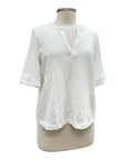 Habitat PEBBLE SPLIT NECK TEE