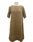 Cut Loose SHORT SLEEVE RELAXED LINEN DRESS
