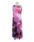 Alembika LONG PRINT TANK DRESS