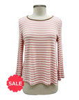Michael Stars LONG SLEEVE STRIPE TEE - Originally $98