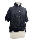 Chalet SHORT SLEEVE TUCK CRUSH SHIRT IVEY