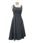 Porto SQUARE NECK TANK DRESS SOLSTICE