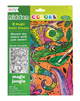 ooly HIDDEN COLORS MAGIC PAINT SHEET JUNGLE