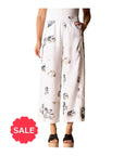Habitat FLORAL SEAM CROP PANT- Originally $107