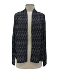 Foil LOOMINARY MERINO CROP CARDI