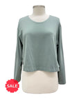 Bryn Walker LONG SLEEVE CREW TOP ASA - ORIGINALLY $129