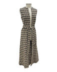 Bryn Walker JACQUARD LONG VEST TOBY