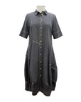 Alembika SHORT SLEEVE BUBBLE DRESS