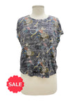 Inoah CAP SLEEVE TOPPER FLOWER - Originally $89