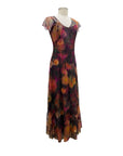 Johnny Was MAXI MESH DRESS WITH SLIP MERTIN