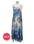 Market of Stars DELFT PRINT SLIP DRESS - Originally $148