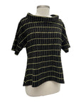 Kozan TEXTURE SHORT SLEEVE COWL TOP ALBI