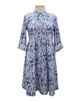 Habitat SHORT SLEEVE DIAMOND LANAI DRESS