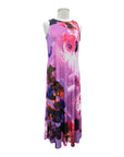 Alembika LONG PRINT TANK DRESS