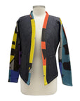 Andrea Geer 2 POCKET SHORT QUILT JACKET