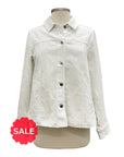 Habitat ETCHED FLOWER PLEAT BACK JACKET - Originally $129