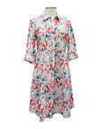 Habitat SHORT SLEEVE DIAMOND LANAI DRESS
