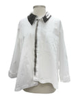 Moyuru BRUSH COLLAR BLOUSE