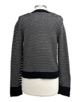 Michael Stars STRIPE V NECK SWEATER - Originally $198