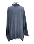 Amazing RIB SLEEVE MOCK SWEATER
